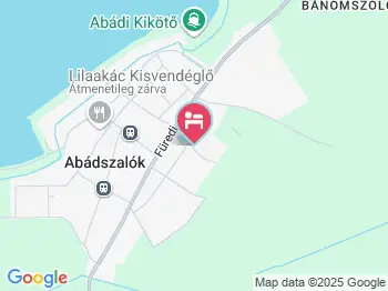 Napsugár Apartman Abádszalók a térképen