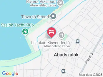 Nóra Vendégház Abádszalók a térképen