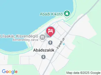 Pál Ház Abádszalók a térképen