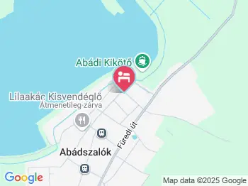 Piknik Vendégház Abádszalók a térképen