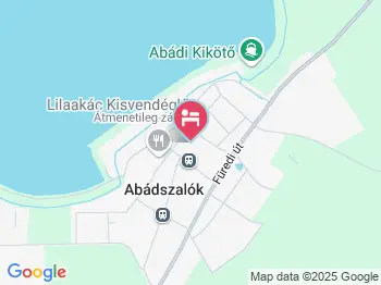 Vargalak Abádszalók a térképen