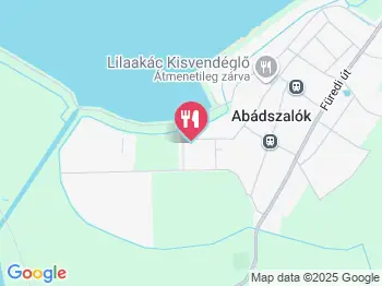 Vitorlás Vendégház étterme Abádszalók a térképen
