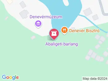 Denevérmúzeum Abaliget a térképen