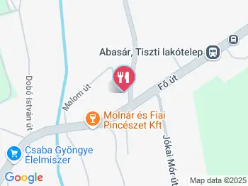 Abasári Terasz Abasár a térképen