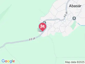 Abasári Hegedűs Vendégház & Pincefogadó Abasár a térképen