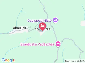 Panoráma Vendégház Abaújlak a térképen