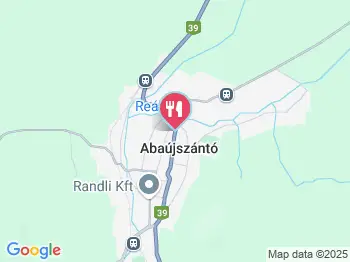 Aba Vezér étterem Abaújszántó a térképen