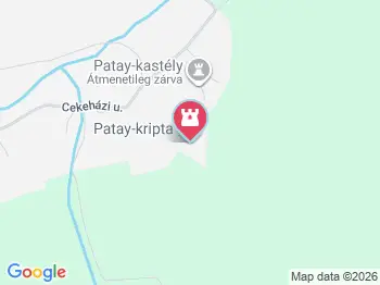 Patay-kripta Abaújszántó a térképen