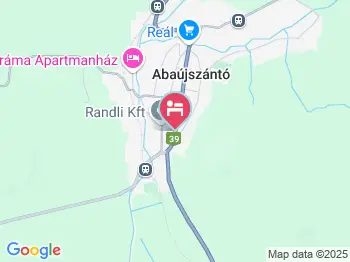 Sátor-Hegy Vendégház Abaújszántó a térképen