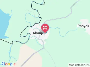 Molnár Vendégház Abaújvár a térképen