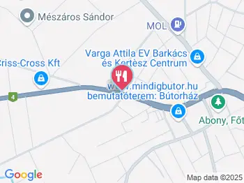 Koccintó presszó Abony a térképen