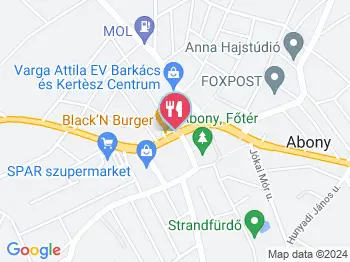 Peze Gyros Burger Abony a térképen
