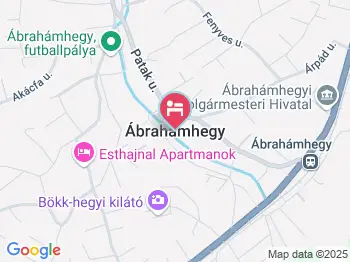 Almond Grove Yurt Hotel Ábrahámhegy a térképen