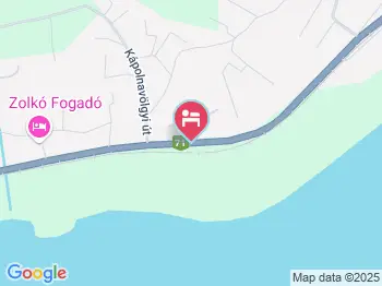 Arcadia Vendégház Ábrahámhegy a térképen