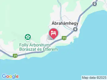 Becker Vendégház Ábrahámhegy a térképen