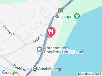 Guruló Mokka Ábrahámhegy a térképen