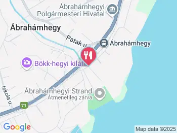 Jó Falat Büfé Ábrahámhegy a térképen