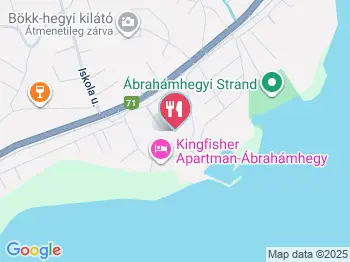 Pizza Klub Ábrahámhegy a térképen