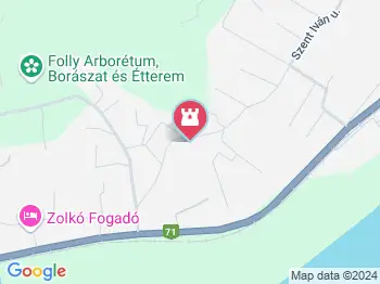 Szent Iván-kápolna Ábrahámhegy a térképen