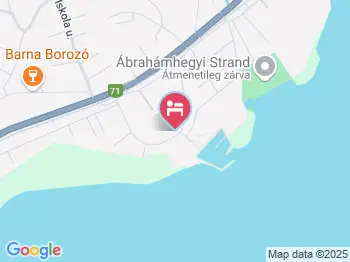 Sziget Vendégház Ábrahámhegy a térképen