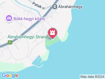 A szobrász kutyája Ábrahámhegy a térképen