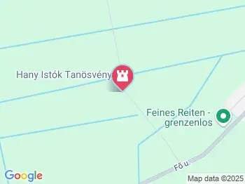 Hany Istók tanösvény Acsalag a térképen