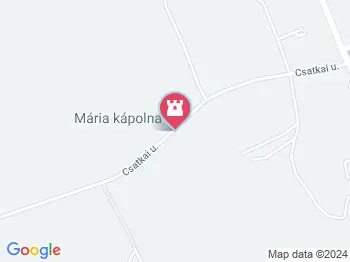 Kápolna Ácsteszér a térképen