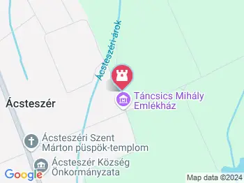 Táncsics Mihály Emlékház Ácsteszér a térképen