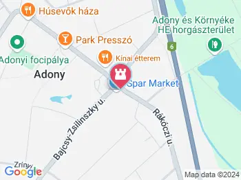 Szökő-és ivókút Adony a térképen