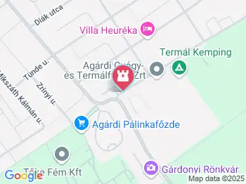 Agárdi Gyógy- és Termálfürdő Agárd a térképen