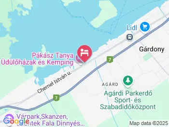 Atrium Agárd Tréning és Üdülőház Agárd a térképen