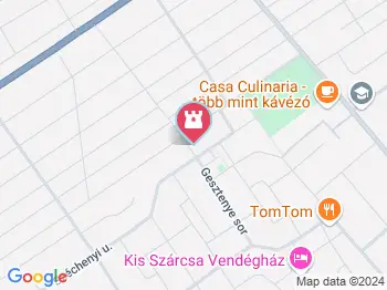 Gesztenye Biciklikölcsönző Agárd a térképen