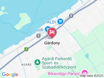 Lili-Bence Nyaraló Agárd a térképen