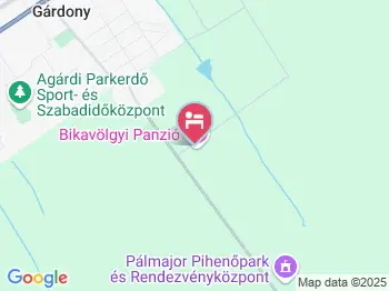 Simon Panzió Agárd a térképen