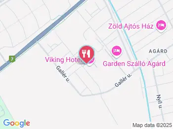 Viking Hotel Étterme Agárd a térképen