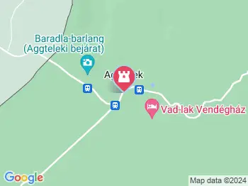 Aggteleki Nemzeti Park Aggtelek a térképen