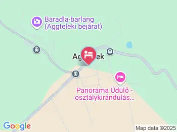 Csipkés Vendégház Aggtelek a térképen