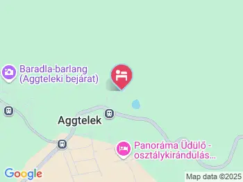 Kövirózsa Apartmanház Aggtelek a térképen
