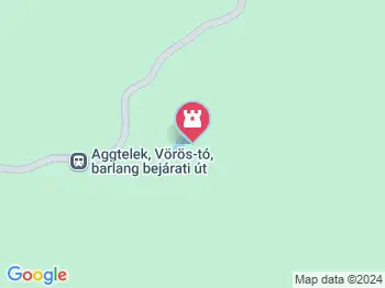 Medve sziklák Aggtelek a térképen