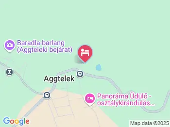 Szakal Vendégház Aggtelek a térképen