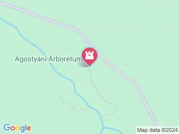 Agostyáni Arborétum Agostyán a térképen