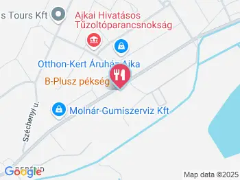 B-Plusz pékség Ajka a térképen