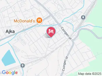 Fitromax Szabadidőközpont és Panzió Ajka a térképen