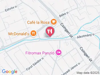 Héliosz cukrászda Ajka a térképen