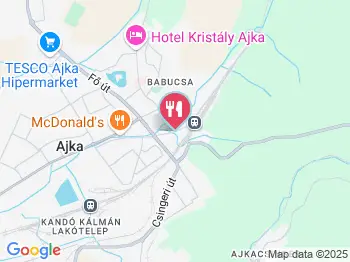 Kapufa Vendéglő és Pizzéria Ajka a térképen