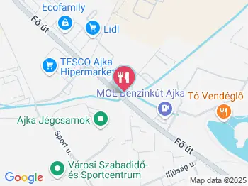 Lipóti pékség - Vásár utca Ajka a térképen