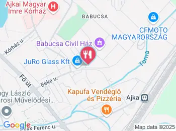 Mango Panzió étterme Ajka a térképen