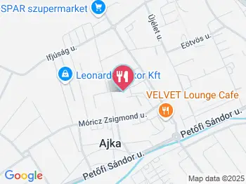 Marcipán Cukrászda Ajka a térképen