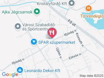 Rigó Vendéglő Ajka a térképen