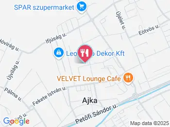 Zalaco Pékség Ajka a térképen